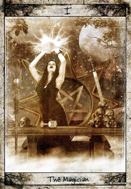 Corneal Edema Tarot by John R. Dybowski